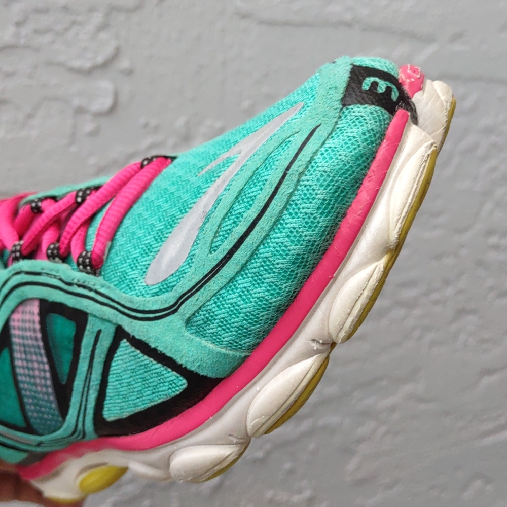 Brooks Pure Flow 3 Women's Running Shoes Green Pink